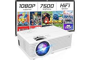 Portable Mini Video Beam: 176" Cinematic Home Entertainment