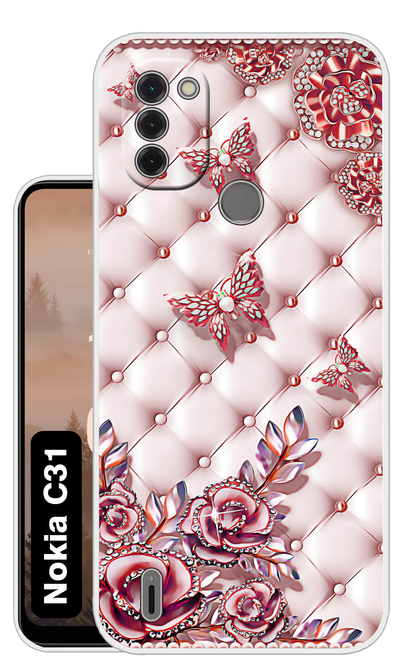 Case Club Designer Case for Nokia C31 Back Cover for Nokia C31 Printed Back Cover for Nokia C31-D5185 (B0BR12BW4K) Amazon Price History, Amazon Price Tracker