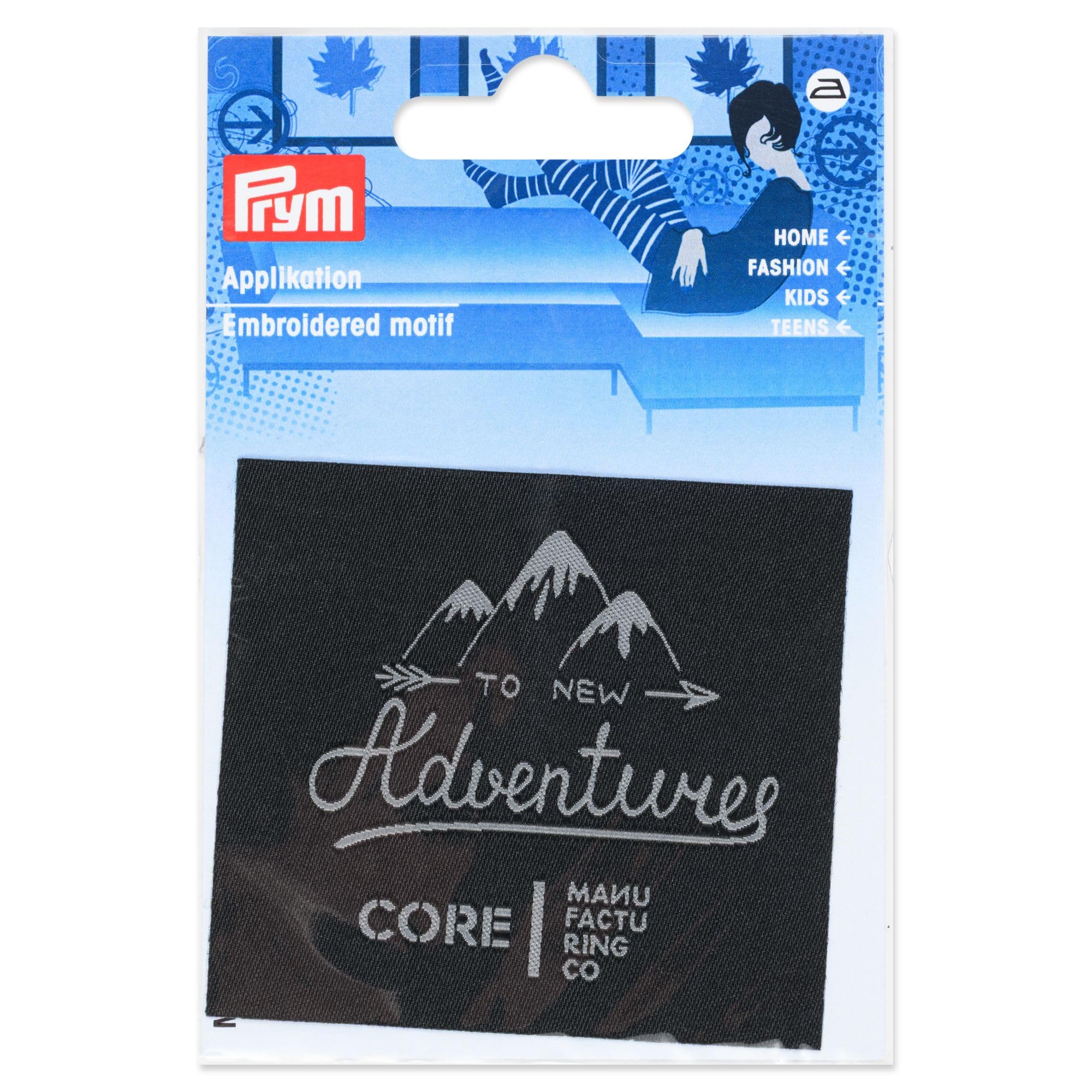 Prym 921558 Adventures Appliqué Can be Iron-On
