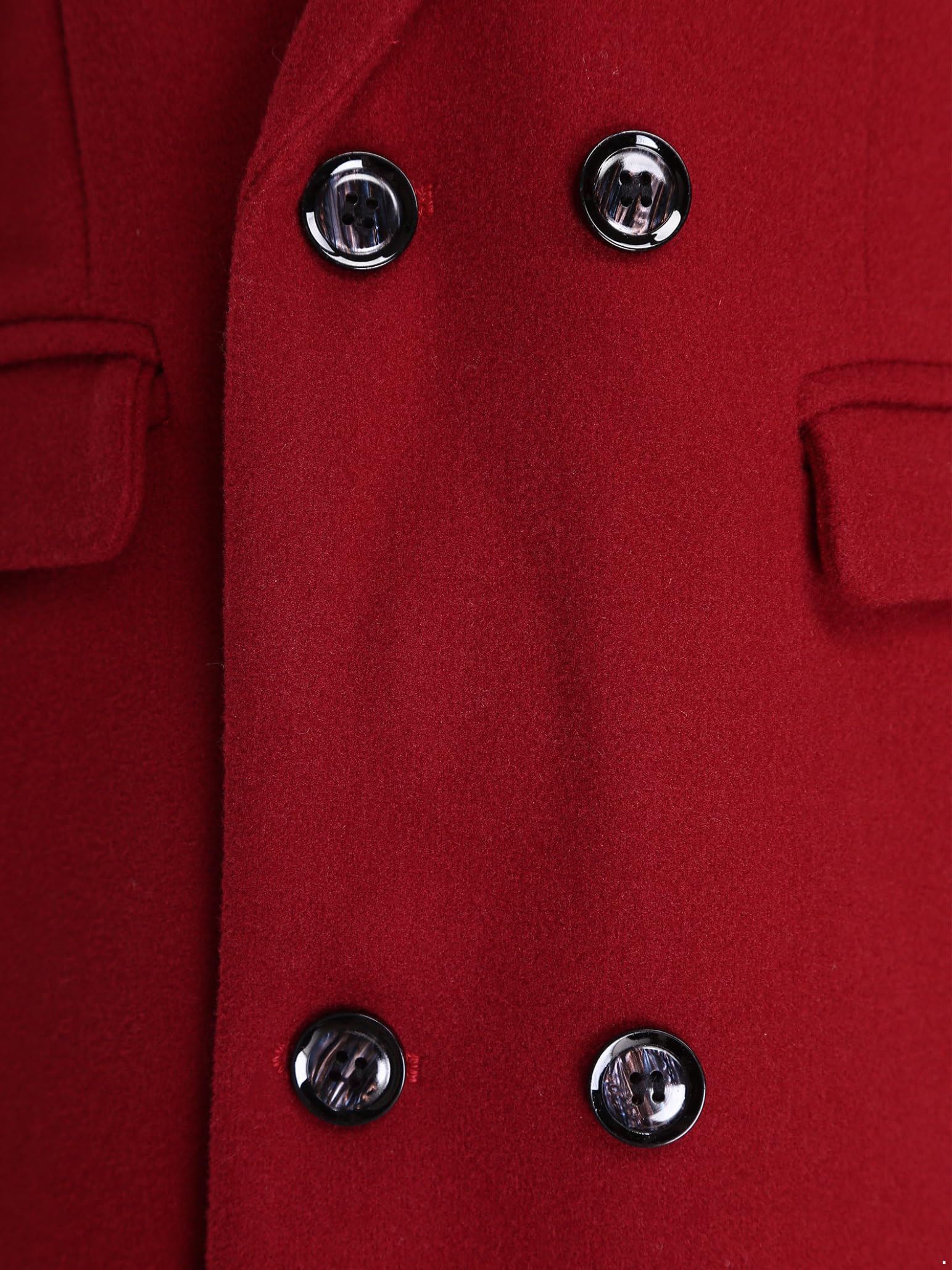 Garçon Elegante Manto Caldo Trench Coat Giacca A Doppio Spallone Blouson Abito Inverno Party Giletta