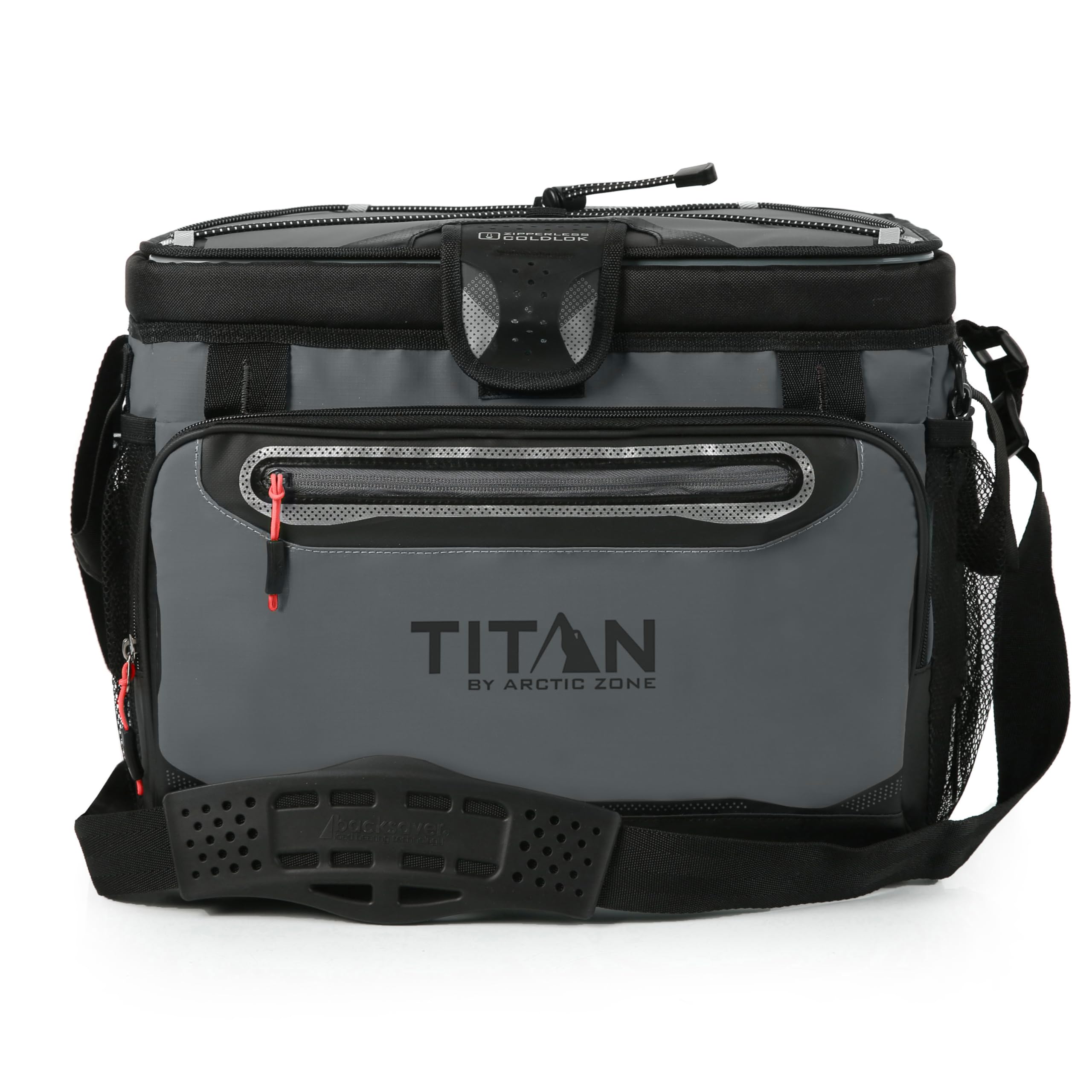 Titan by Arctic Zone Deep Freeze Cooler - Zipperless Hardbody Cooler - Deep Freeze Insulation, HardBody Liner, and SmartShelf