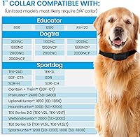 Vista 6 de eCollar Replacement Strap Bungee Style - Dog Shock Collar Replacement Strap - Dog Collar for Shock Collar - Replacement Collar - sportdog