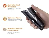 Bostitch Office B8 PowerCrown Travel & Desktop Stapler, 30 Sheet Capacity, Durable Metal, Black. – view 8