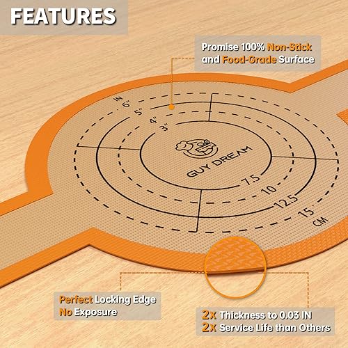 Miniatura 3 de 2 bolsas de pan  Silicona de platino especialmente seleccionada  Alfombrilla para hornear para horno holandés  Alfombrilla para hornear pan de masa