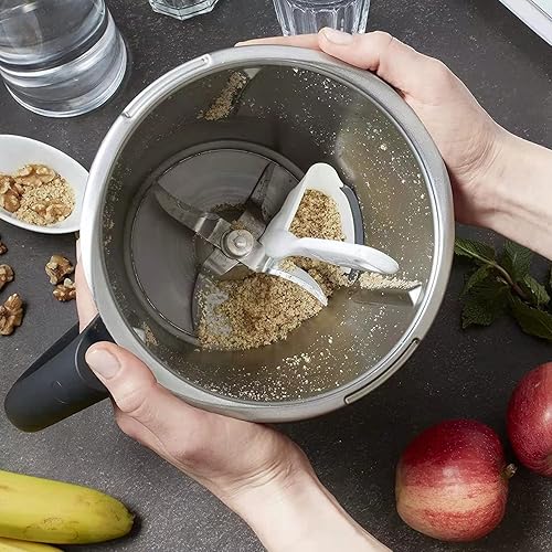 Miniatura 4 de Fdit Espátula giratoria y cabezal cortador para TM5 TM6 TM31 Cubierta de herramienta Protector deflector Set Rotary Scraper Espátulas de cocina