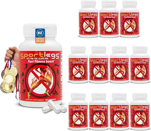 SPORTLEGS Fast Fitness Boost Pre Workout para hombres y mujeres, suplemento de ácido láctico, combustible de resistencia deportiva, suplementos de