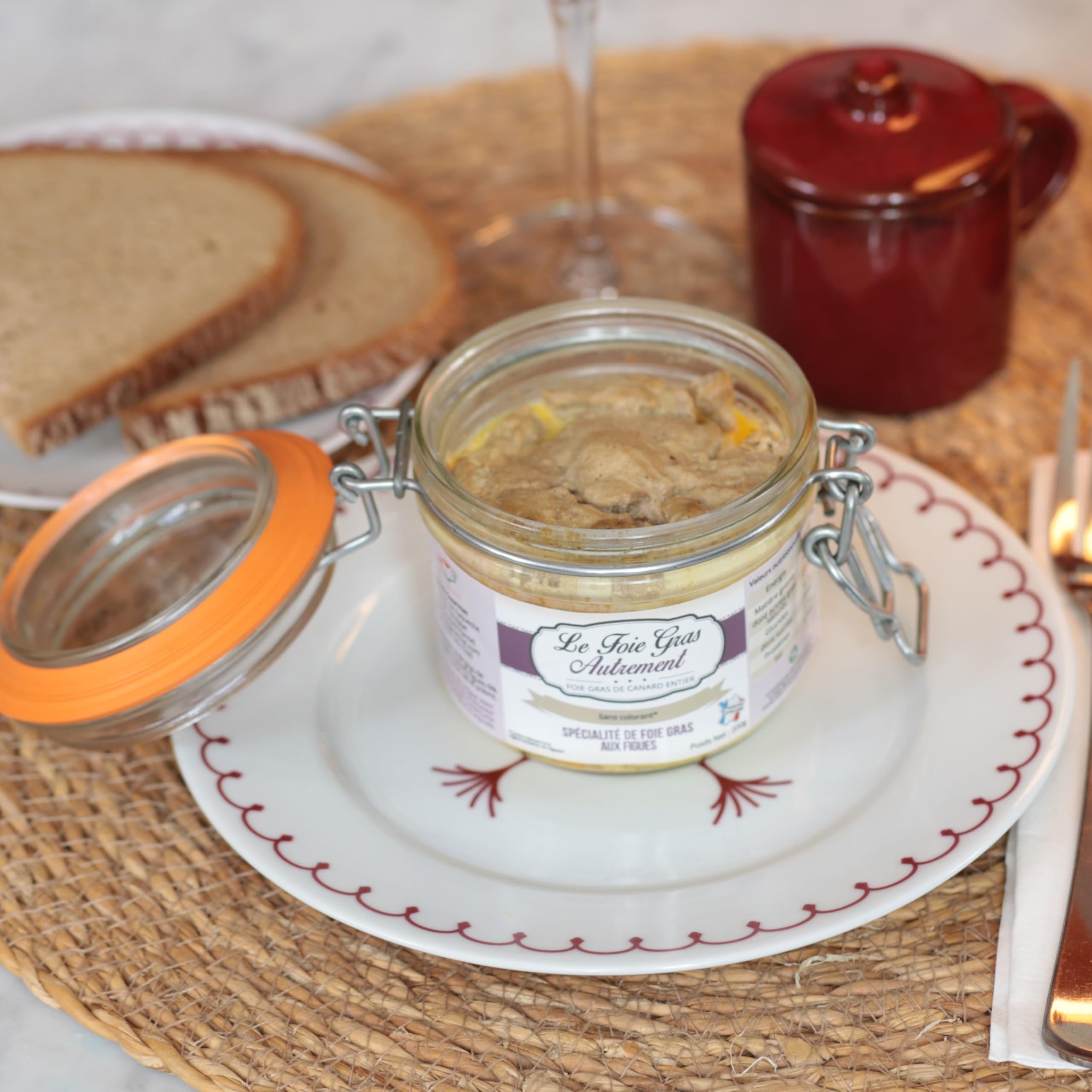 Relais Gourmet Foie Gras de Canard Entier aux Figues 200 g