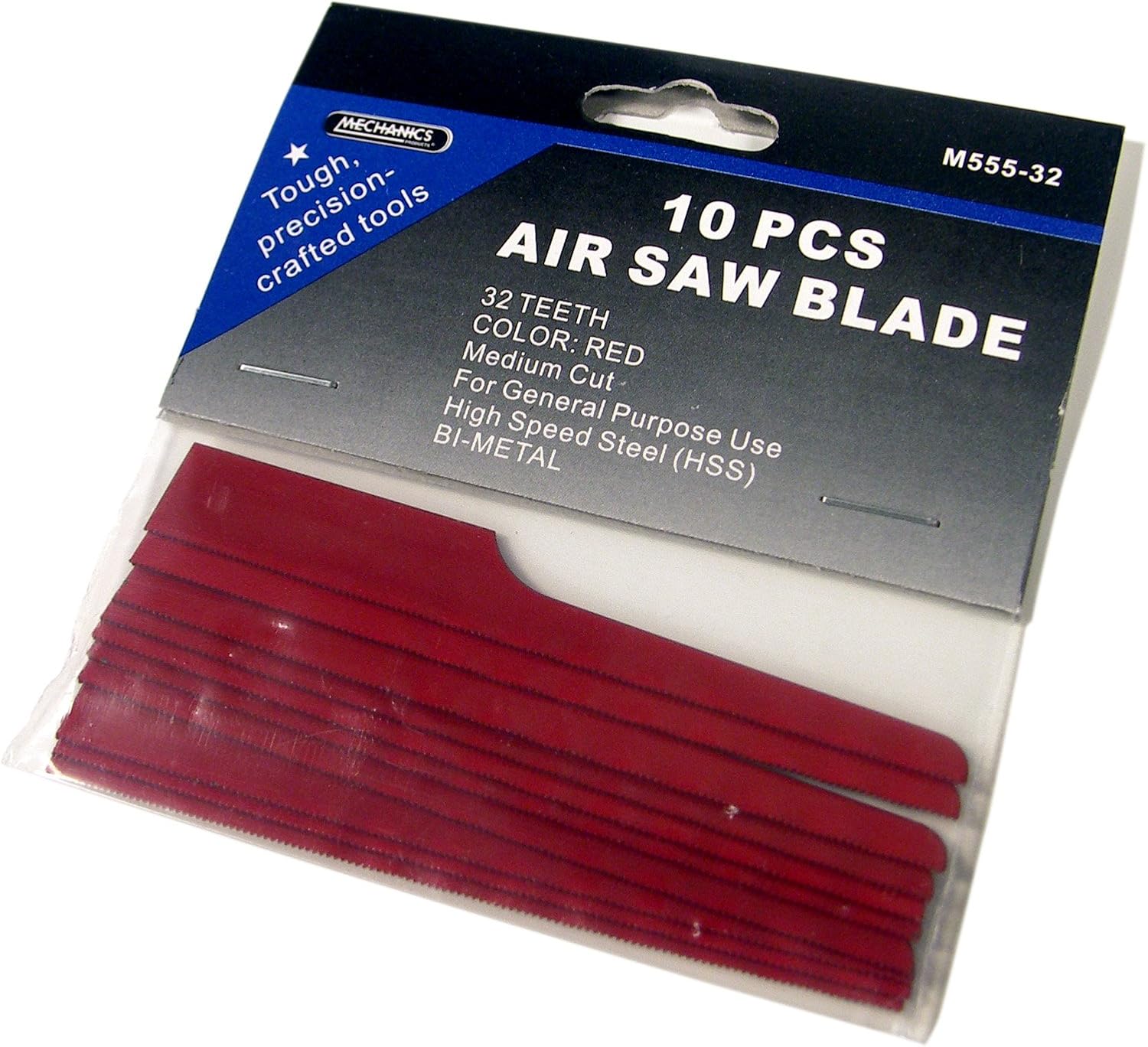 Mechanics M555-32 32TPI Reciprocating Air Body Saw Blades for M660