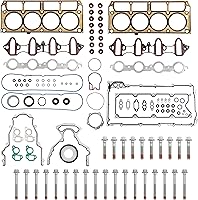 ZONFANTAUTOPARTS 5.3L Full Cylinder Head Gasket Set w/ ES72220 Bolts for Chevy Silverado GMC Sierra Suburban Tahoe 2004-2014