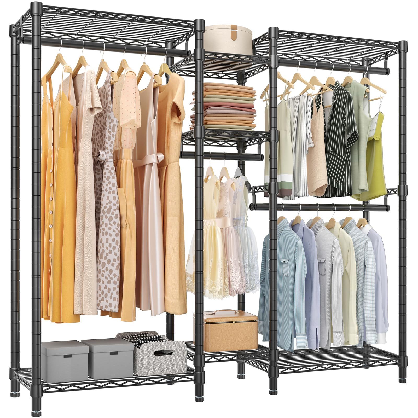 Photo 1 of VIPEK Classic V6 Medium Heavy Duty Clothes Rack, Dynamic Closet System