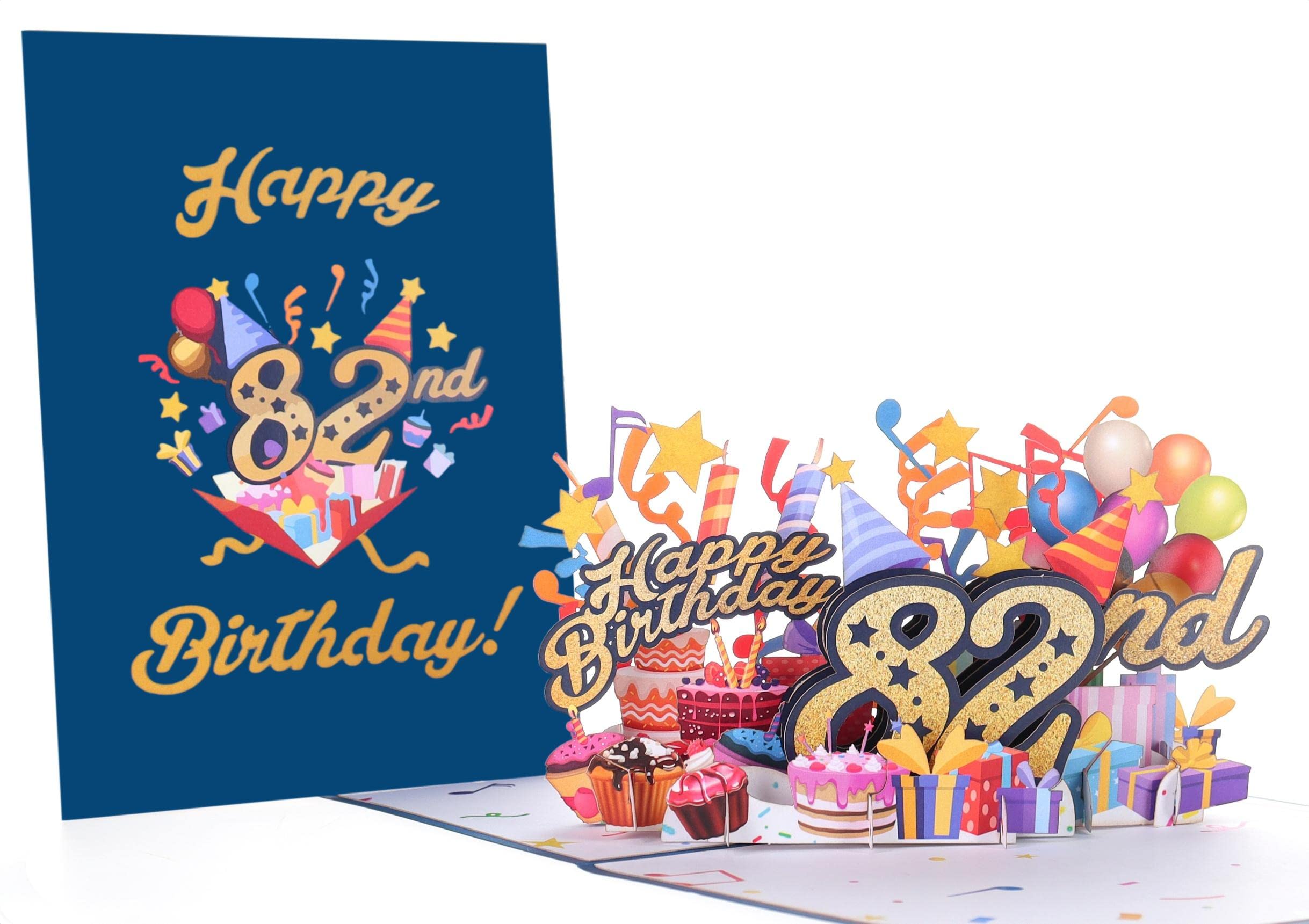 Depesche 5326.020 Tarjeta De Felicitación De Cumpleaños 3D, Multicolor