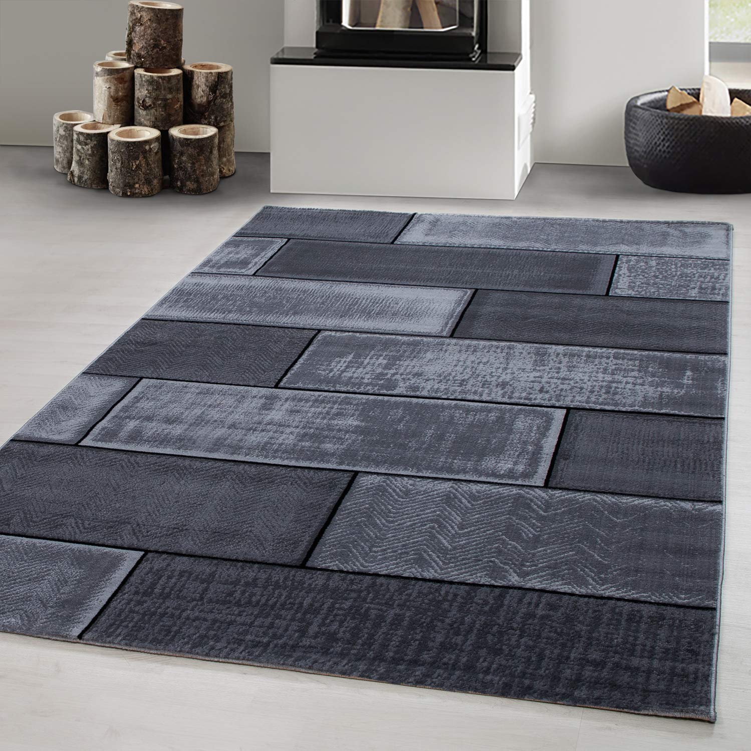 Carpetsale24 Teppich Kurzflor Einfarbig in vielen Größen Moderner Teppich für Wohnzimmer Schlafzimmer Flur Küche Esszimmer Kinderzimmer Pflegeleicht Weich