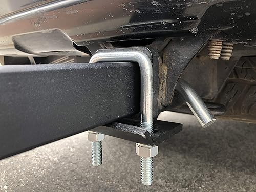 Miniatura 8 de MaxxHaul 50027 Plataforma de soporte de enganche para bicicletas, estilo 2 para autos, camiones, SUV, minivans con tensor de enganche, ideal para