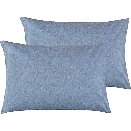 denim pillow cases