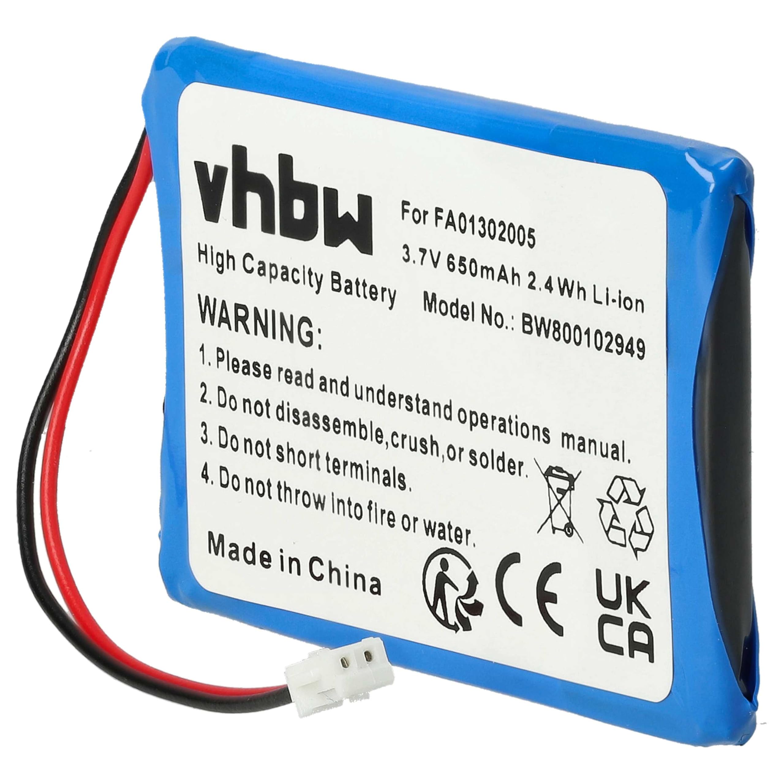 vhbw 5X Batterie Compatible avec Aastra 660177/R1C