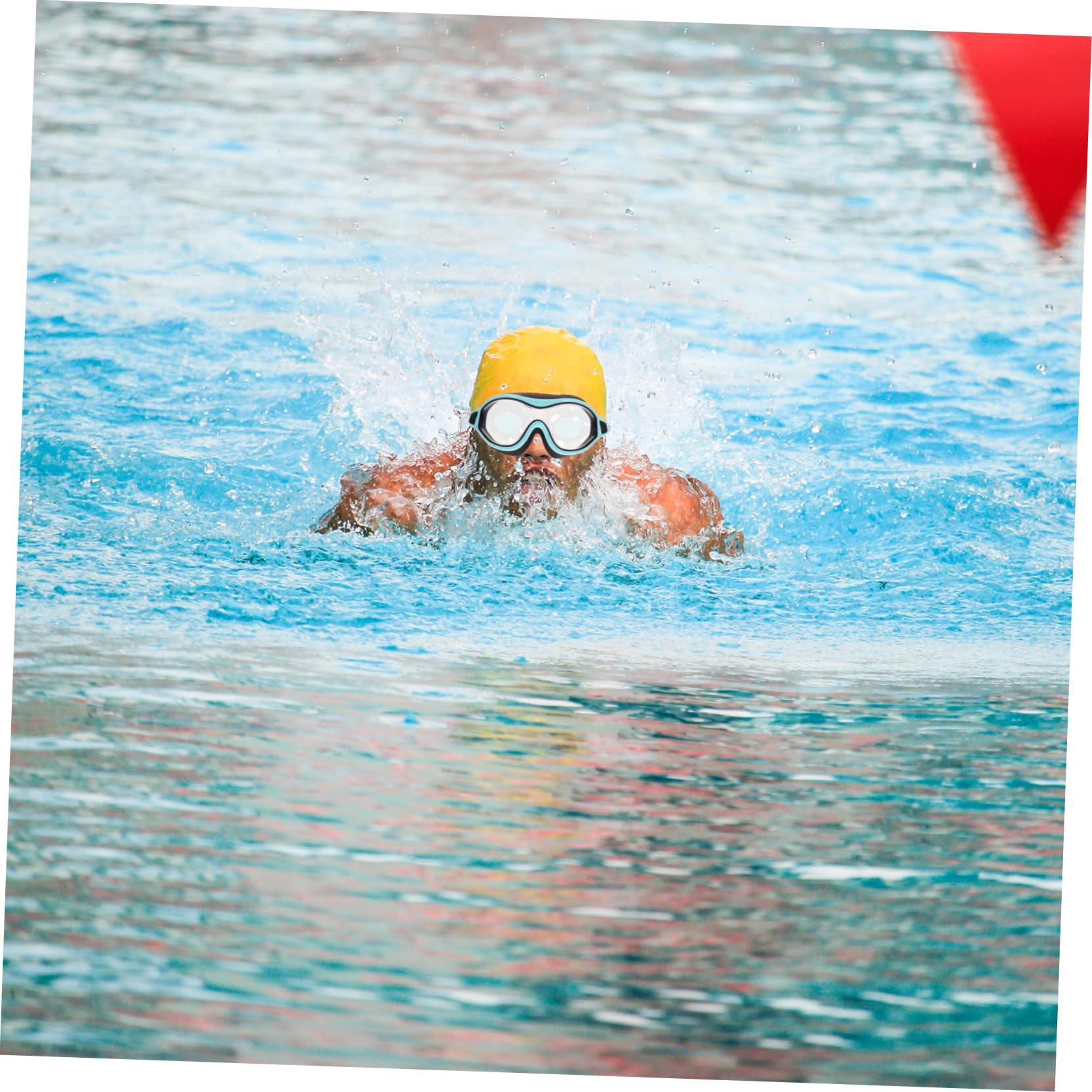SUPVOX 5 Piezas Gafas De Natación Impermeables Los Anteojos Gafas De Natación Para Adultos De Natación Sin Fugas Antivaho Para Adultos Ajustable De Buceo Hombre