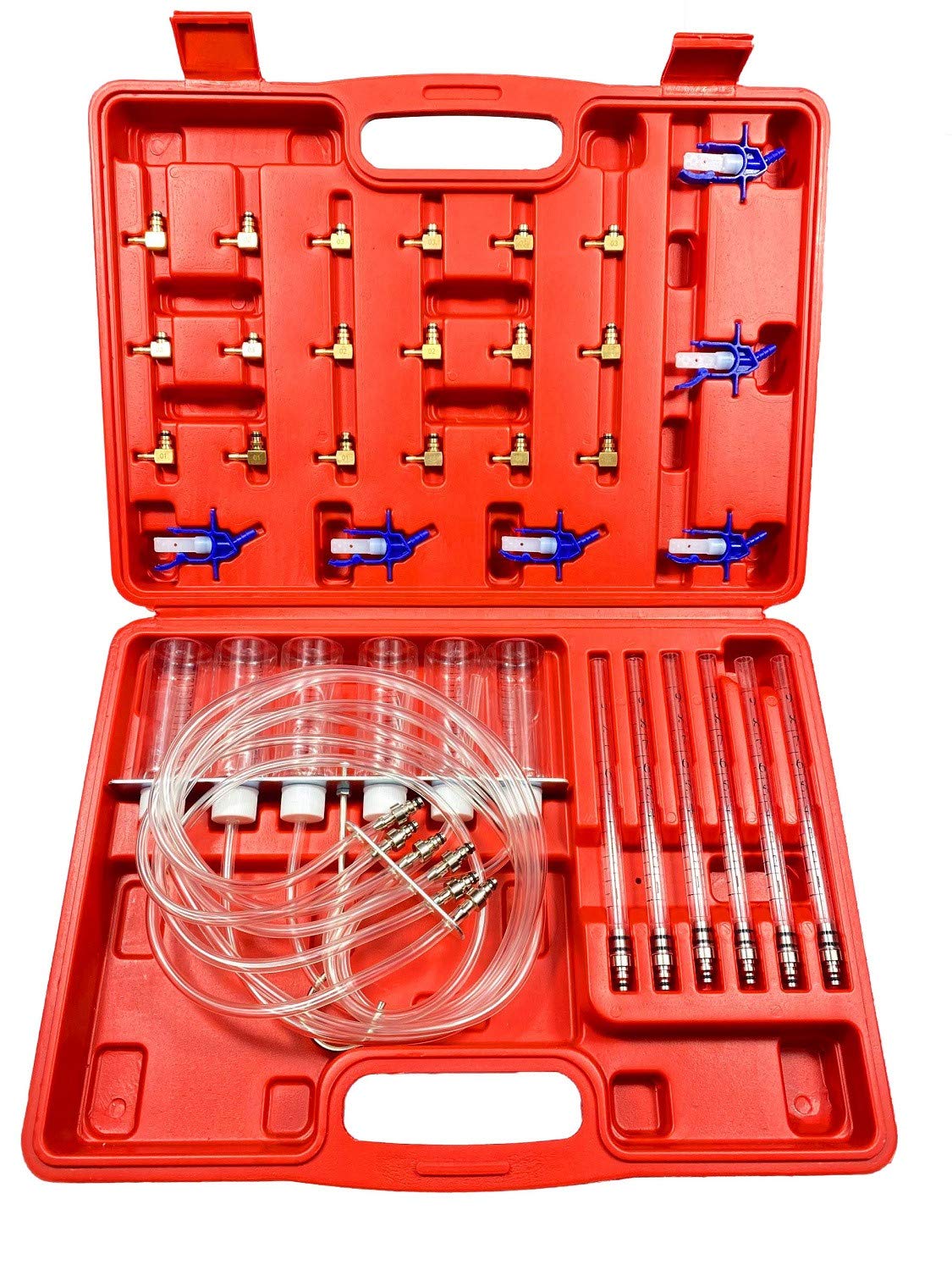 Buy DHA Diesel Injector Flow Meter Test Tool Kit Common Rail Adaptor