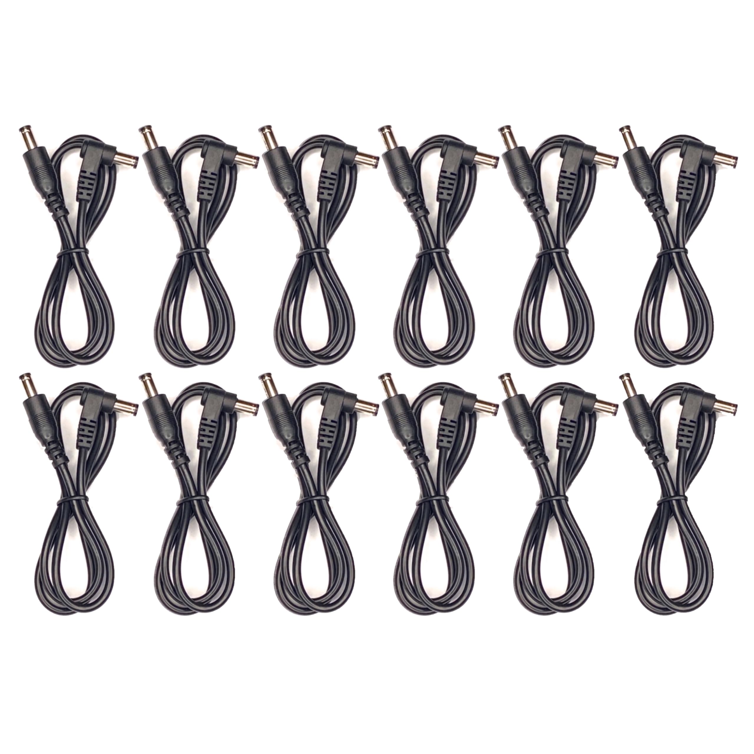 Kurrent Electric (12) Pack of Effects Pedal Power Cables for Voodoo Labs Power Supply
