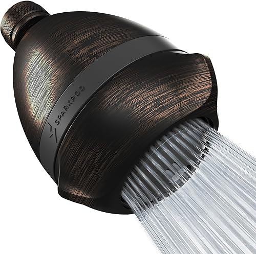Miniatura 9 de SparkPod Cabezal de ducha que aumenta la presión, elevador de presión de agua de ducha, cabezales de ducha de alta presión para hogares de baja