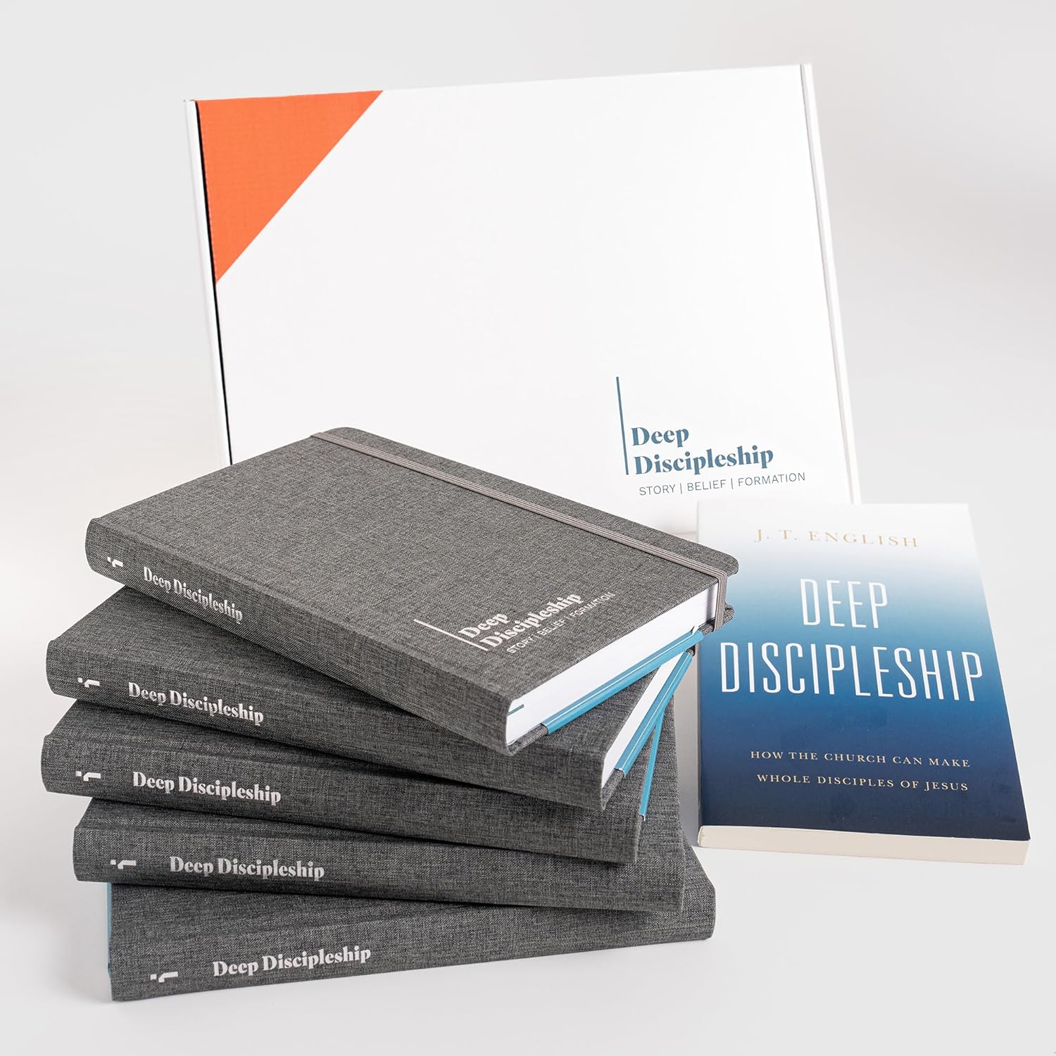 Deep Discipleship Program Group Starter Kit – 24-Week Comprehensive Discipleship Curriculum with Video Access for Church and Small Group Leaders; 24-week course with 26 hours of video teaching      Hardcover – April 16, 2025