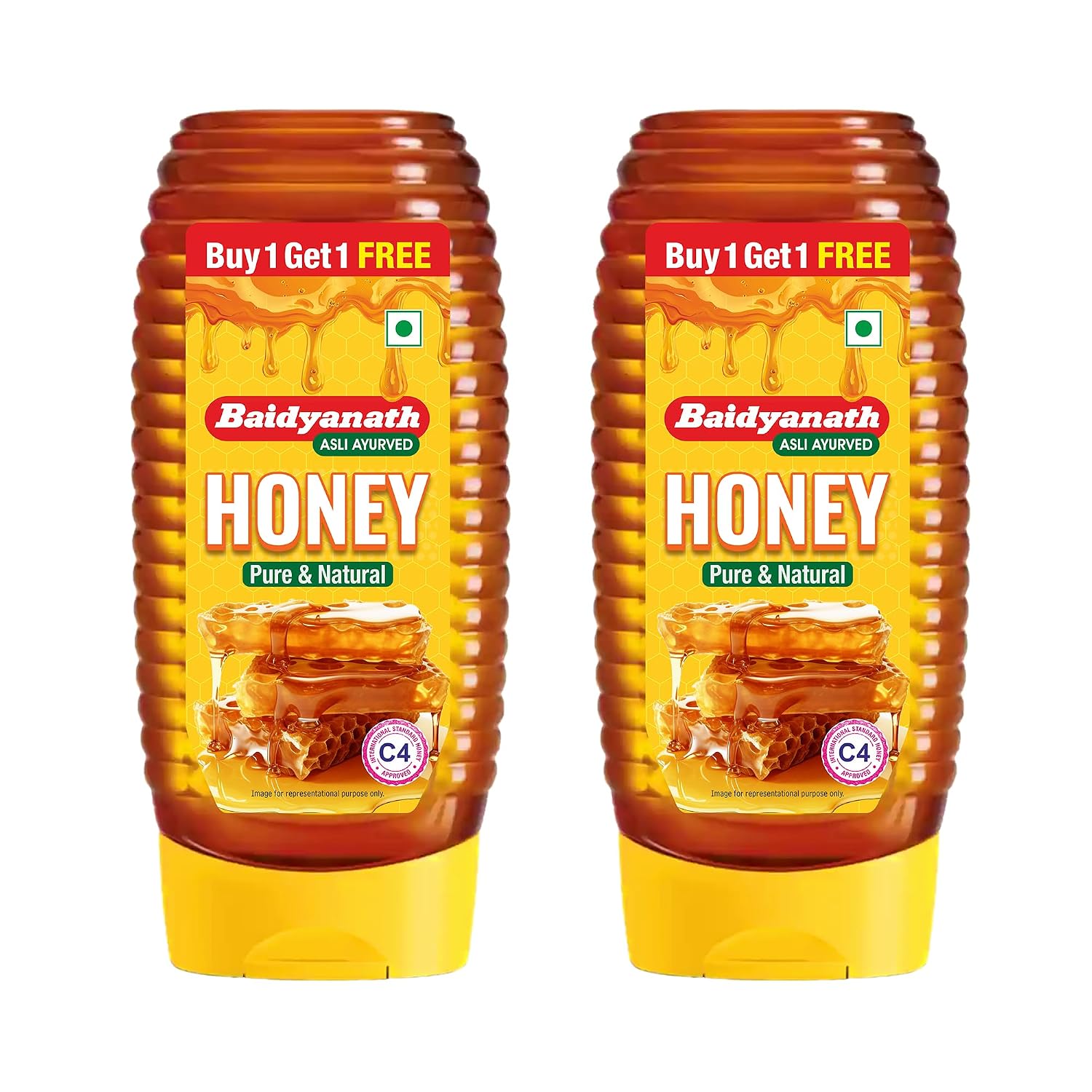 Baidyanath Squeezy Honey Pack 800g (400 gm x 2, Pack of 2) | Pure & Natural | Immunity Booster, Cough & Cold Relief | No S... - Review, Price and Buying Guide