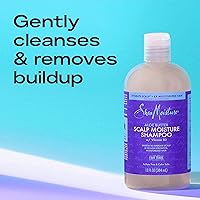 Vista 4 de SheaMoisture Dry Scalp Care Trio: Champú de manteca de aloe y vitamina B3 (13 onzas), acondicionador (13 onzas) y mascarilla de prelavado (4 onzas)