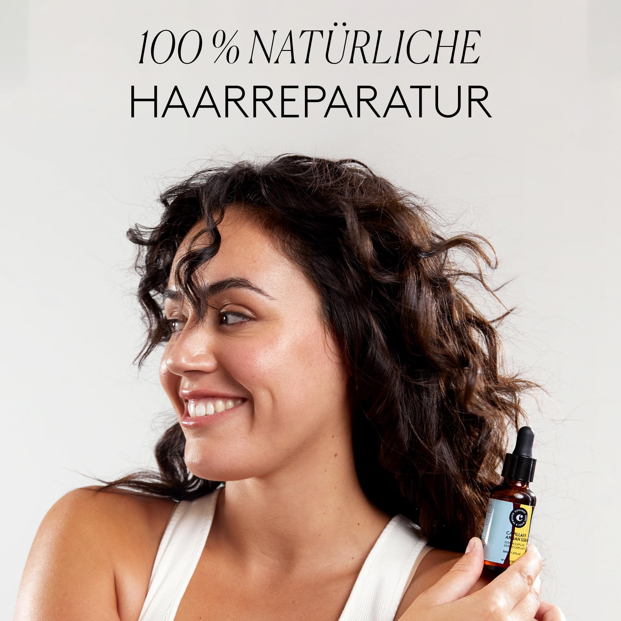 COCUNAT - Boombastic + Hair Serum - Pflegende Maske - Argan Serum - Für Trockenes, Strapaziertes Oder Geschädigtes Haar - Anti-Frizz - Silikonfrei - Lockenmethode - 200ml + 30ml | Ultra-pflegende Maske mit Laurico- und Linolsäure + Argan-Serum ohne Ausspü