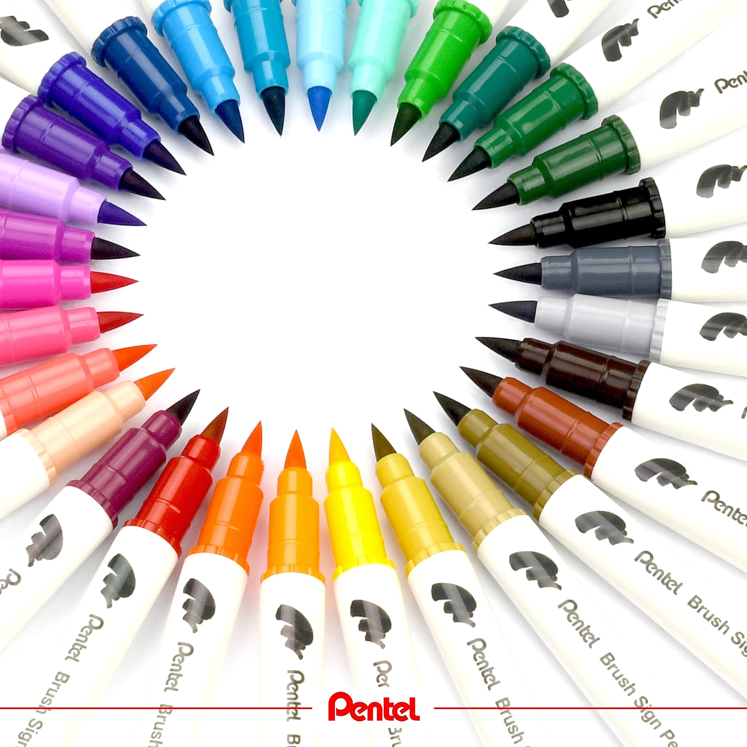 Pentel SESW30C-30 Flamastry, Wielokolorowy, 30 sztuk
