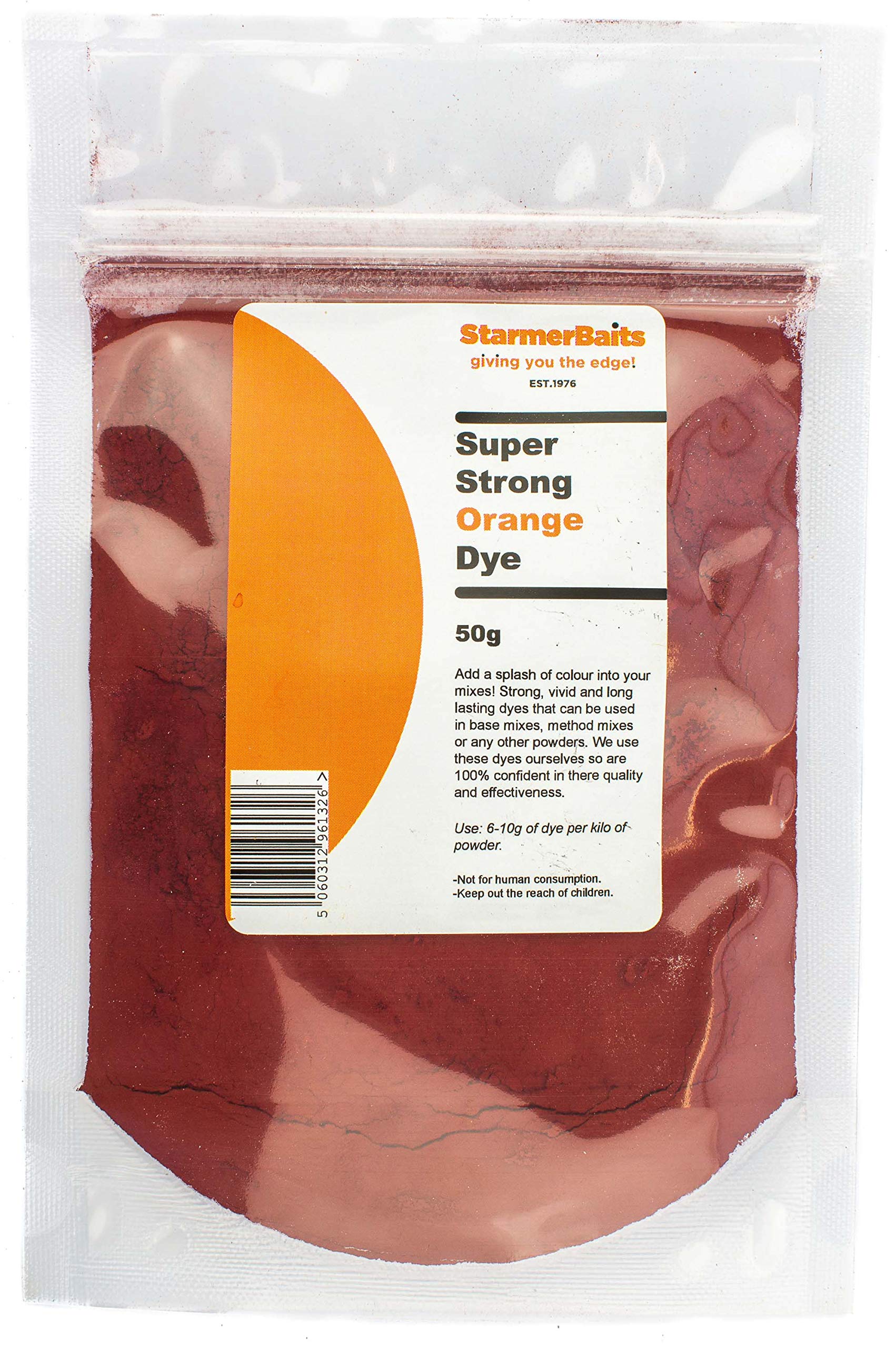 starmerbaits Dye: Orange | Size: 1000g
