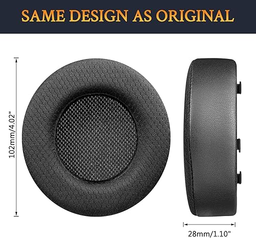 Miniatura 5 de SOULWIT Almohadillas de repuesto para auriculares Corsair Virtuoso RGB Wireless XT SE, almohadillas para auriculares con espuma de aislamiento de