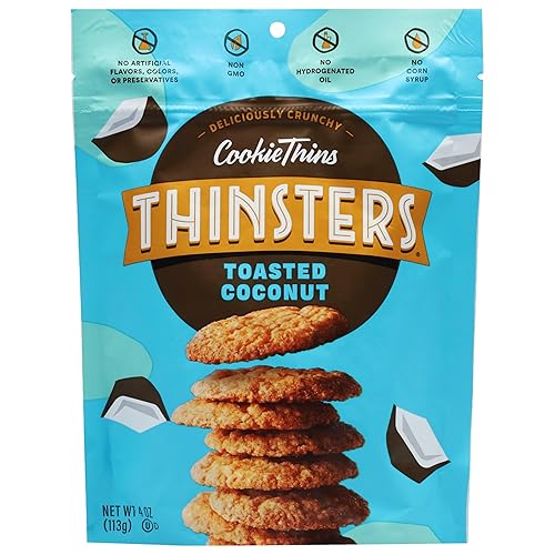 Thinsters Cookies, 6 paquetes de galletas, 4 oz cada uno