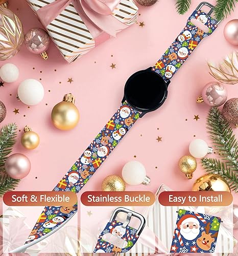 Miniatura 3 de TOXXU Correa de reloj de vacaciones de 0.78 pulgadas compatible con Samsung Galaxy Watch 655 Pro436 Classic4 ClassicActive 2Active para mujeres y