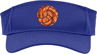 Orange Volleyball Team Cute Tie-Dye Sport Sun Visor