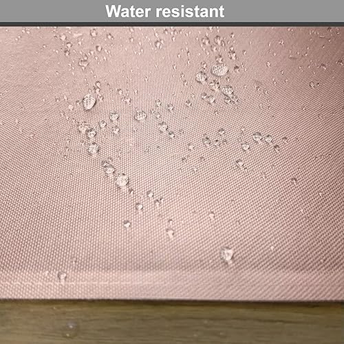 Miniatura 6 de Ambesonne Juego de 4 alfombrillas abstractas de superficie lisa, líneas diagonales con detalles degradados, manteles individuales de tela lavable