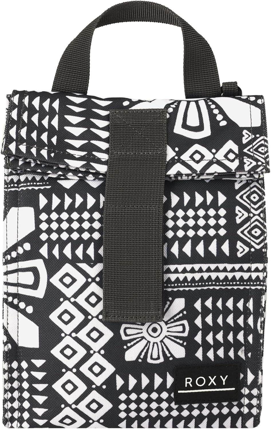 Roxy Insulated Lunch Bag | Reusable | Cooler | Snack Bag | Container | Picnic | Work | Leakproof | Beach | Vacation | Camping, Lunch Hour - Phantom Mo Rockin Vibe