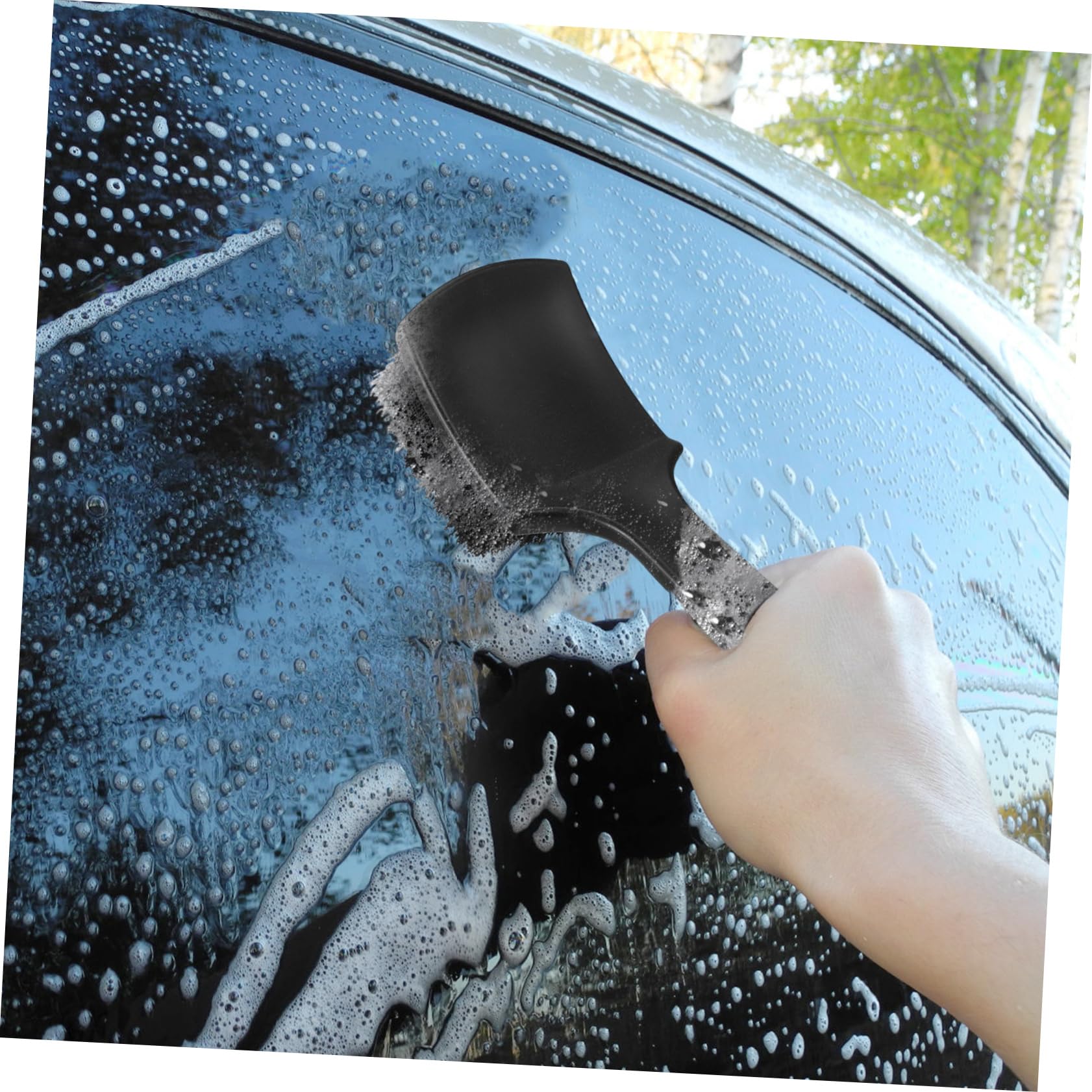 GLEAVI 2sets Spazzola per Pulizia Ruote e Pneumatici con Setole Resistenti Utensile Detailing per Auto Pulizia Professionale Cerchioni e Mozzi Strumento Versatile per Auto di Varie