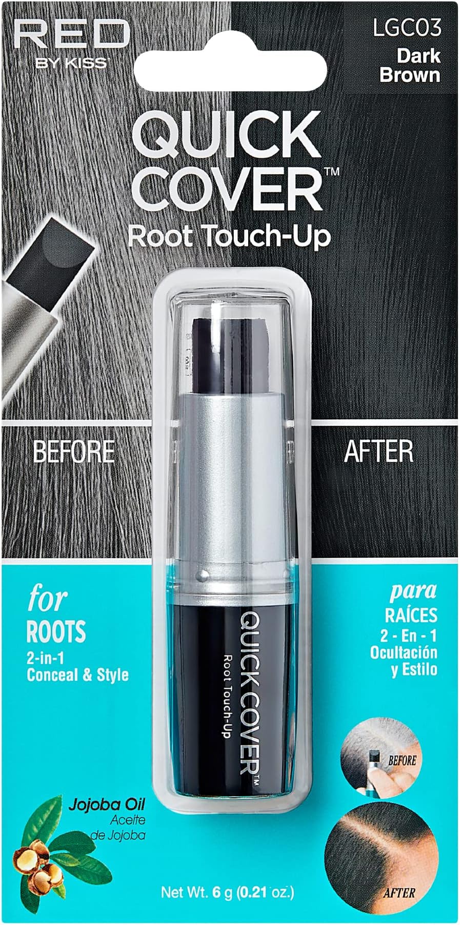 Roux Instant Root Concealer by Roux, Brown Hair Color