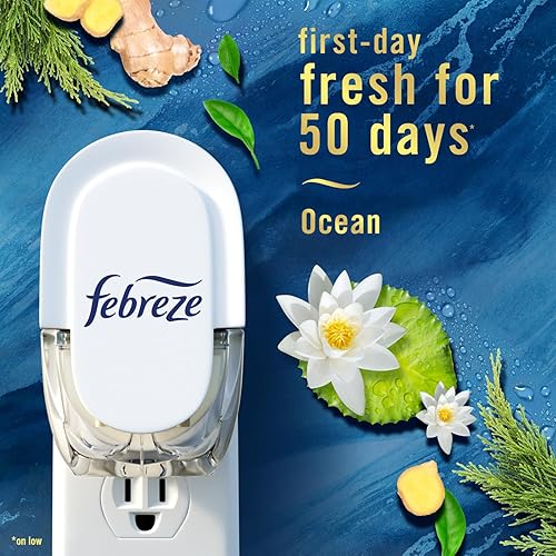 Miniatura 92 de Febreze Plug - Recambios para ambientador, edición limitada, aroma de calabaza de cosecha fresca, (2 unidades, 1.75 onzas)