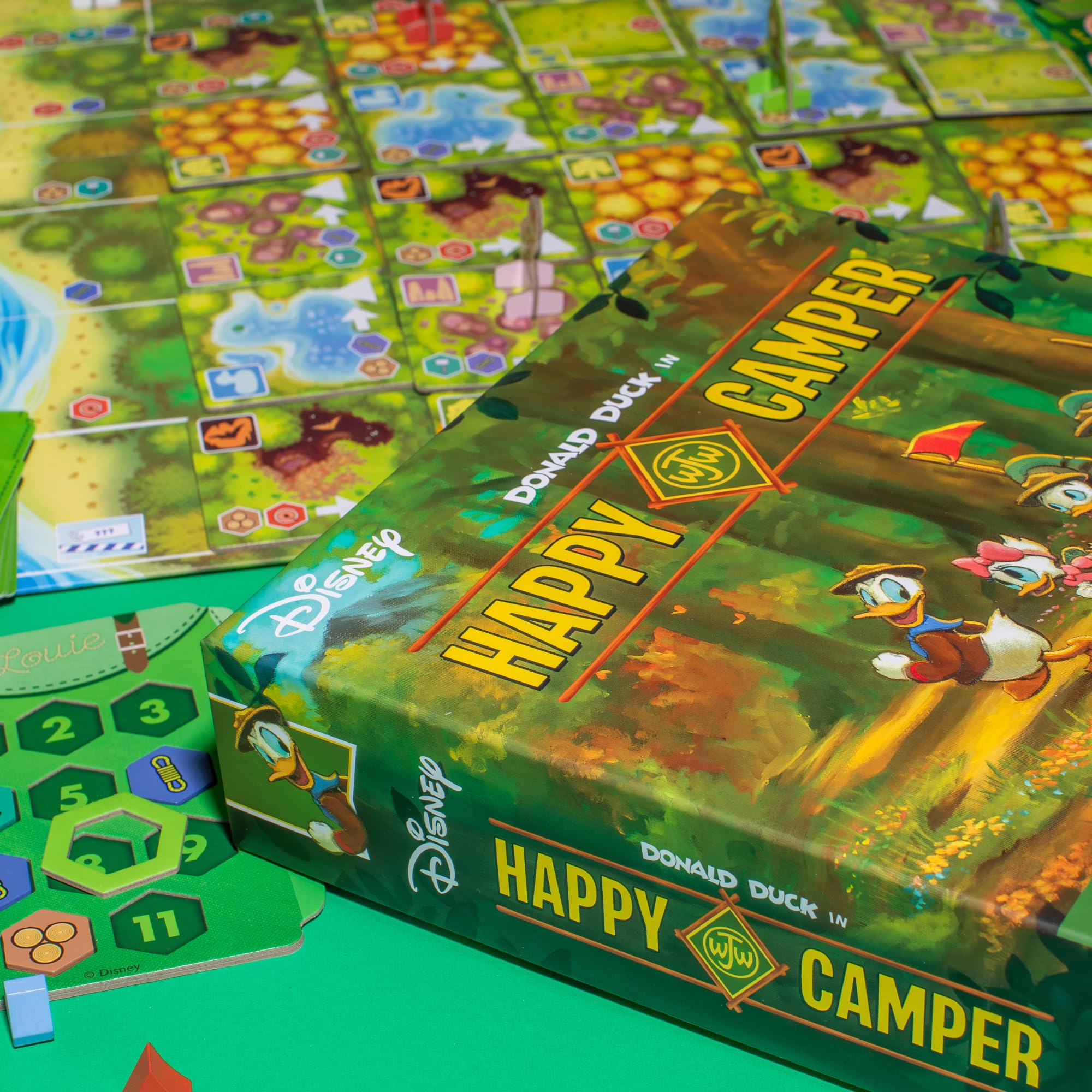 Maestro Media Ventures | Donald Duck In Happy Camper | Gioco Da Tavolo Per Famiglie | 2-4 Giocatori | 30-45 Min