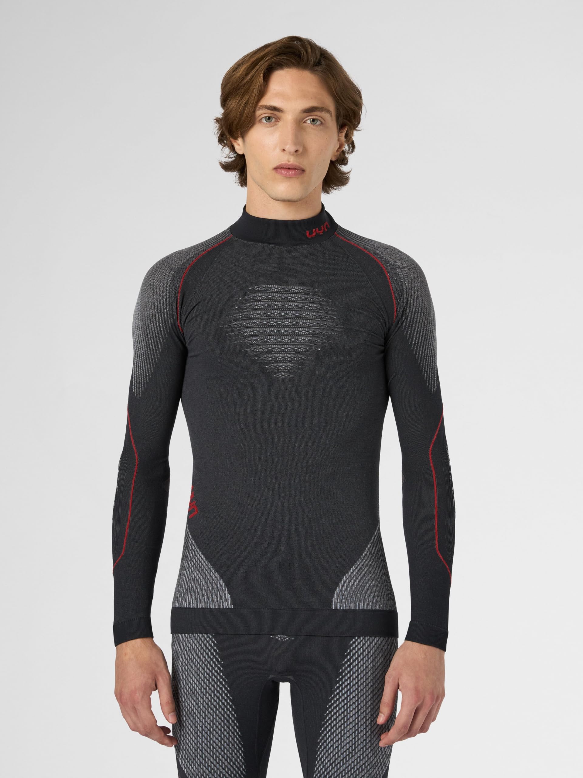 UYN Maglia Termica Dolcevita Evolutyon – Intimo Bio-Based Natex Traspirante con Coolvent e Design Hypermotion