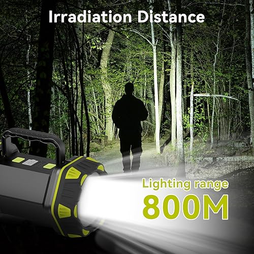 Miniatura 4 de Linterna de campamento recargable, linterna LED de campamento con 1200 lúmenes, alimentación por batería con capacidad de 4800, luz de campamento