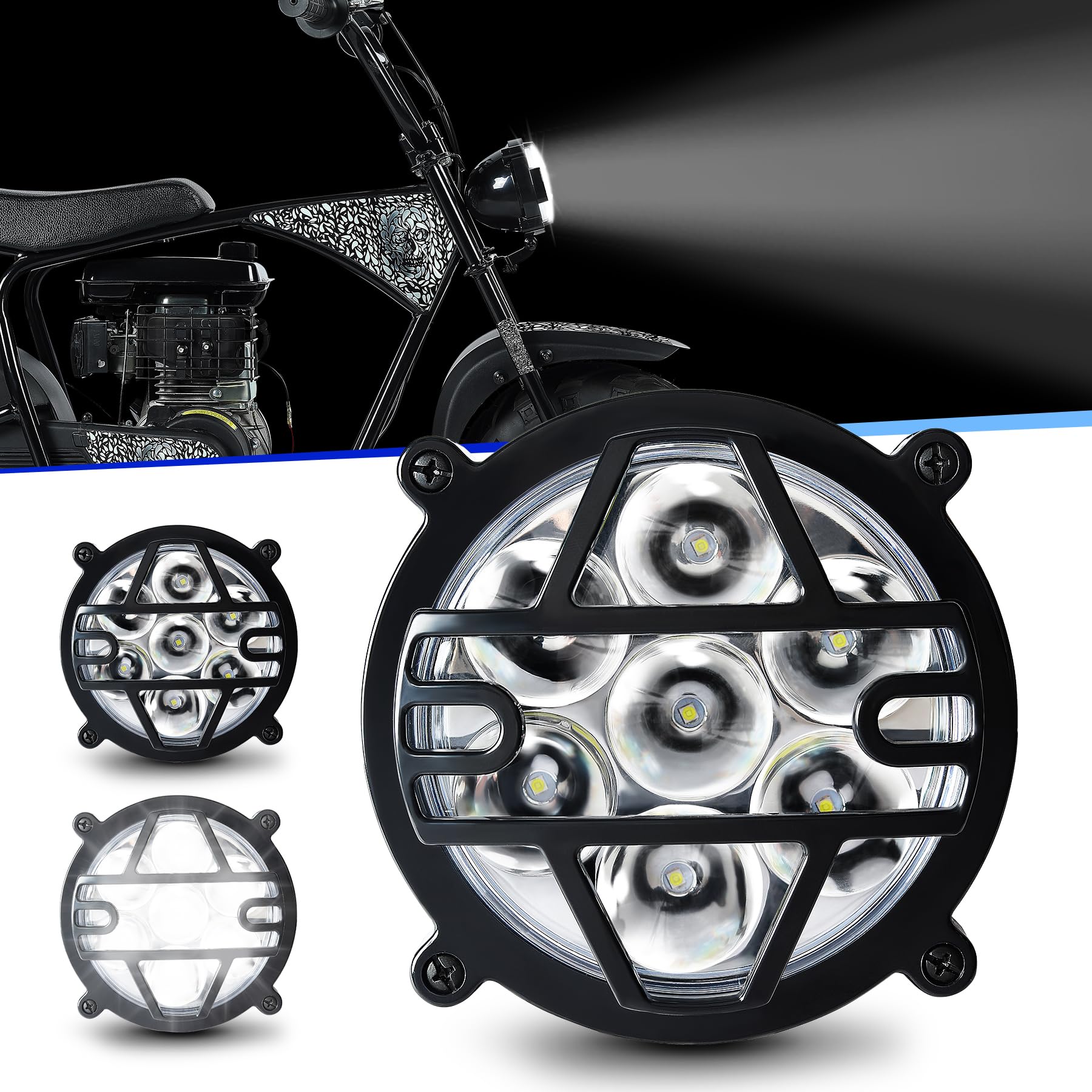 Wind-Powered LED Airplane Propeller Bike Lights - 4 Pack Colorful Spinning Decor For Bicycles, Scooters & Helmets