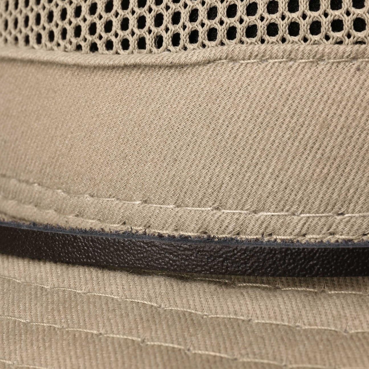 Stetson Sombrero Safari Takani Mujer/Hombre - de Trekking arbusto Malla con Tira para el mentón Verano/Invierno Primavera Verano Otoño Invierno