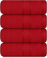 Vista 13 de Casa Lino Toallas de mano 100% algodón para baño, toallas de cocina suaves, altamente absorbentes y de secado rápido, juego de toallas de gimnasio