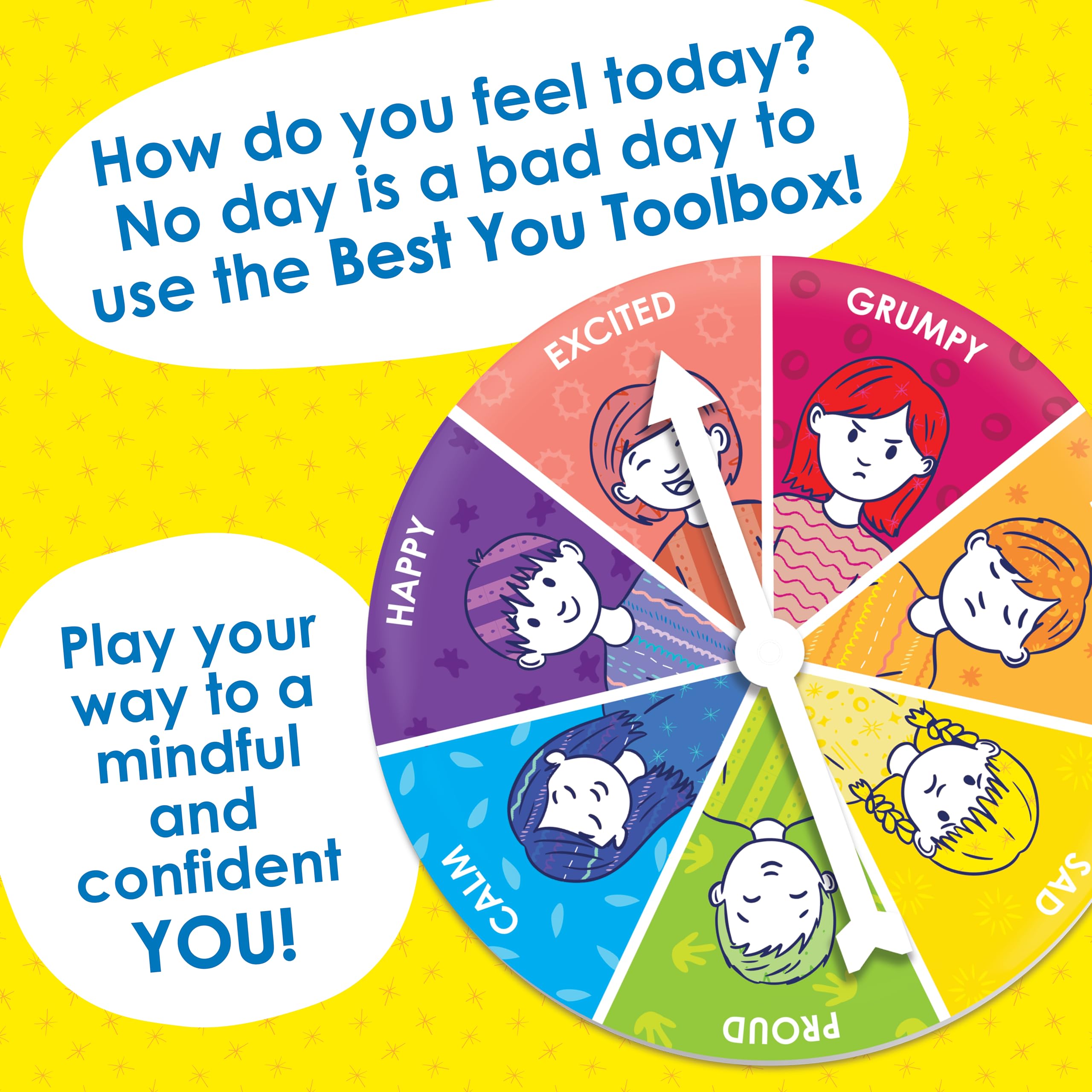 MindWare Best You Toolbox: Yoga- und Achtsamkeitspraktiken für Kinder – inklusive Malaktivitäten, Yoga-Übungen, Puzzles, CBT-Werkzeuge für emotionale Regulierung und mehr