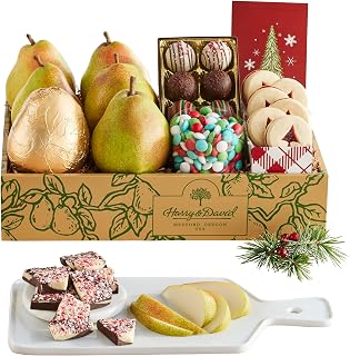 Harry & David Deluxe Christmas Gift Box, Gourmet, Food, Basket