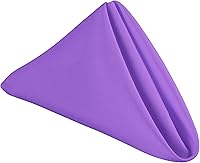 Vista 40 de GEFEII Servilletas de tela de poliéster sólido de 18 x 18 pulgadas para mantel rectangular redondo y cuadrado para boda, fiesta, restaurante