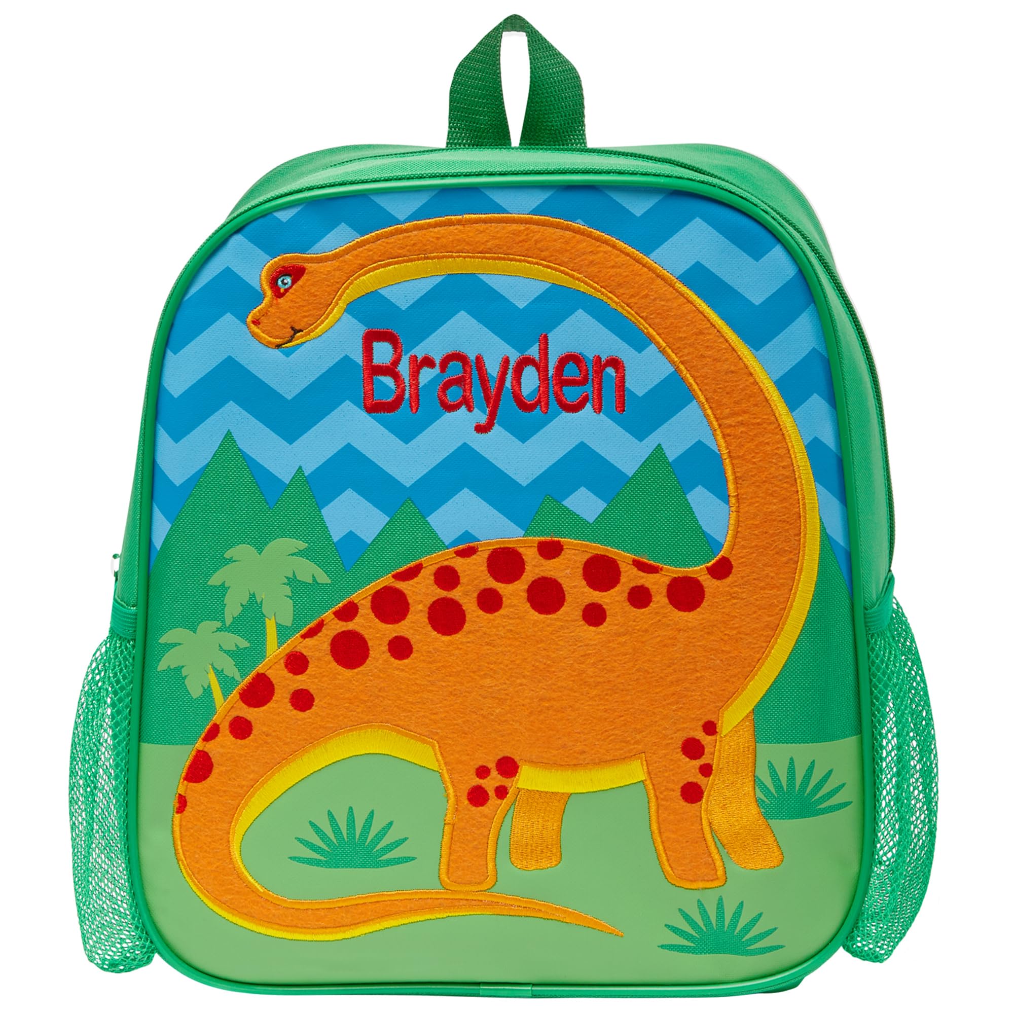 Let's Make Memories Kids Personalized Toddler Backpack for School - Custom Preschool Backpack - Just For Me - Dinosaur
