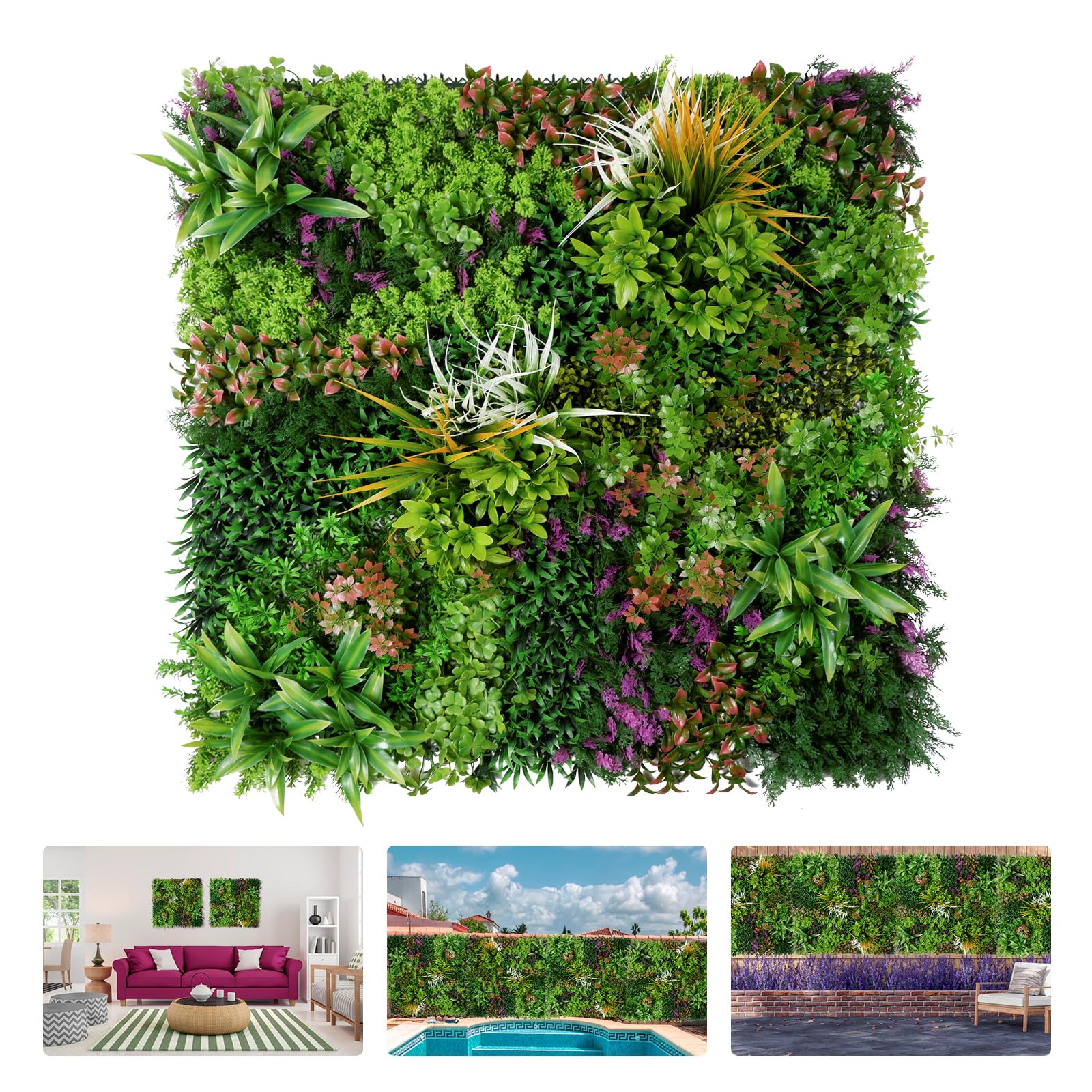 FOSZMAC Artificial Grass Wall Panel