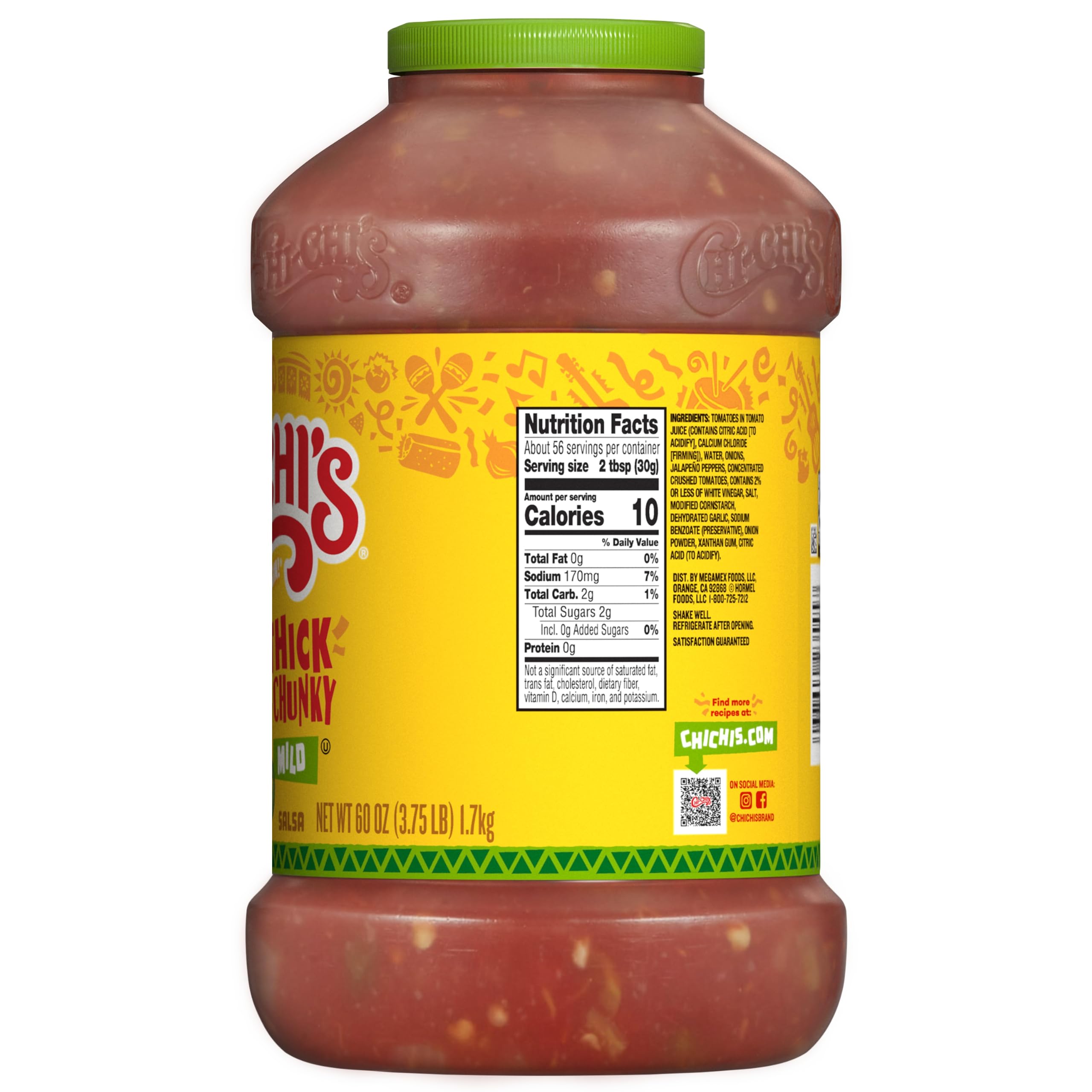 CHI-CHI'S Dicke und dicke Salsa, mild, 1,7 l